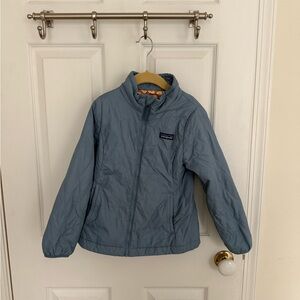 Patagonia Kids XS 5-6 Blue Nano Puff Jacket